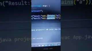 Use of contains in java programming #shorts #java #programming #javaprogramming #string