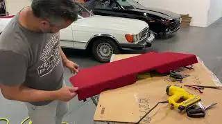 Mercedes Full Leather Interior Refinish | 1978 450SL