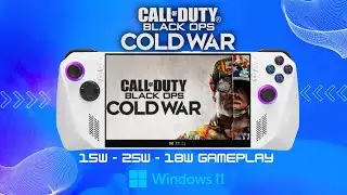 ROG ALLY | Call of Duty: Black Ops Cold War | 15W - TURBO - 18W GAMEPLAY