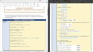 [Énergétique] Retour sur les synthèses des étudiants - Chapitre 0, 1, 2 et 3