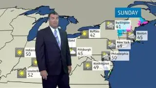 Boston's Weather Forecast for October 30, 2014