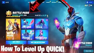 🔴 How to Level up QUICK in Fortnite Chapter 3! 10000 XP in 1 Minute!
