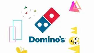How To Draw 🍕 Domino's Pizza Logo | Domino's Pizza 🍕 Logo || Just Be Art