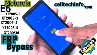 FRP Bypass MOTO E6, moto G7 power, moto G6 play android 9