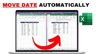 How to Move Data Automatically In Excel