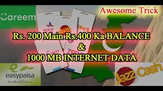 Double Your Balance Jazz Warid Telenor Zong Ufone