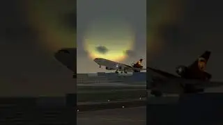stunning takeoff by UPS md11 🔥