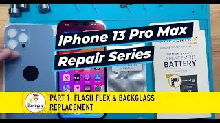 iPhone 13 Pro Max Flash Flex & Back Glass Replacement