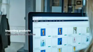 ProStudio for workflow: Importing products