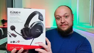РАСПАКОВКА И ОБЗОР ИГРОВОЙ ГАРНИТУРЫ HyperX Cloud II
