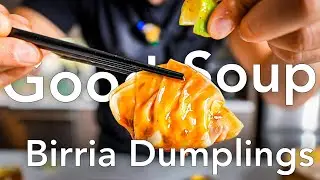 Birria dumplings Day 42 of Good Soup Challenge