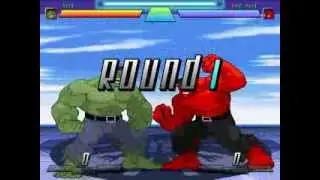 MUGEN |\/| Hulk (me) VS Red Hulk