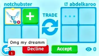 TAKING OFFERS FOR MY FROST DRAGON IN ROBLOX ADOPT ME! ⚠️(SCAMMERS TRADE ME)⚠️