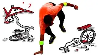 تعلم ركوب الدراجة الهوائية  Teaching adult to ride bicycle