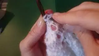 Закрытие для ажурных фестонов #вяжу #закрытиеспицами