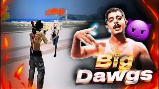 Big Dawgs - HanumanKind 😈⚡ Free Fire Montage 🔥 | free fire song status