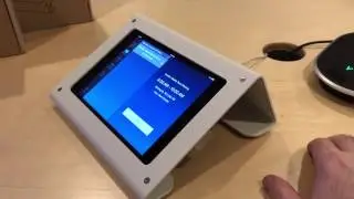 Zoom Room Meeting Room Console for iPads by Heckler Design