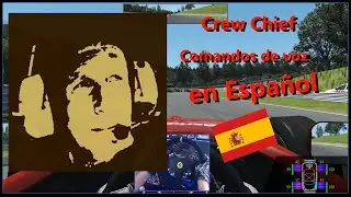 CrewChief Comandos voz español