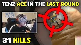 TENZ ACE IN THE LAST ROUND - 31KILLS | Valorant Gameplay Jett