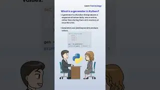 Generator in Python? | Python interview questions | #python #interview #generator