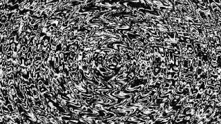 Liquid metal texture with some semi-static spiral structures in between