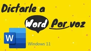 Dictado por voz a Word.