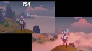 Genshin Impact PS4 vs PS5 - Fog Effect