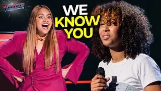 The Coaches Turned Around And Immediately Recognised Who She Was! | The Voice