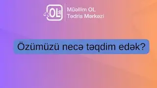 Miq və Sertifikasiya | Müsahibə | Özümüzü necə təqdim edək? | Şəhanə Həsənova