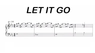 Frozen - Let It Go Sheet Music