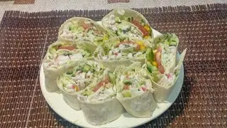 РУЛЕТ из ЛАВАША.