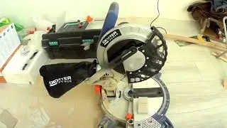 We bought a miter saw Dexter Power J1G-ZP1-210D, 1700 W. Powerful and reliable power tool.