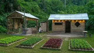 Leaving the city for the forest: Doctor built wooden bathroom and began constructing free clinic