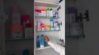 ASMR aesthetic skincare organizing 🩷✨ #aesthetic #skincare #asmr #asmrsounds #organization