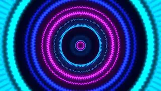 Colorful Party Circles 😱 Disco Lights Neon Effect