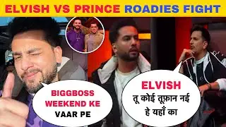 FINALLY🔥- Elvish Yadav BIGGBOSS 18 😳 Elvish Yadav Vs Prince Narula Roadies FIGHT!