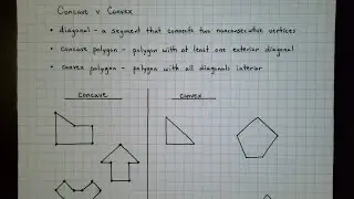 Concave v Convex