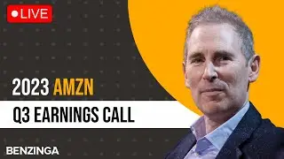 WATCH LIVE: Amazon.com Q3 Earnings Call $AMZN