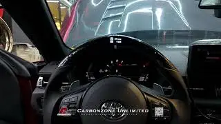 CF Steering Wheel with Smart LED | Toyota Supra MK5 | Carbonzone Unlimited