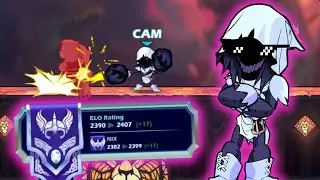Hitting 2400 Elo on NIX! - Brawlhalla Ranked 1v1 Twitch Highlights
