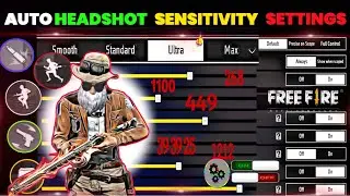 Free Fire Auto Headshot Trick 2025 || 2gb, 4gb, 6gb Ram Headshot Sensitivity Setting