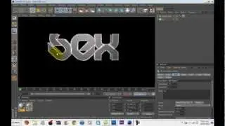 CINEMA 4D R12 GLAS TEXT EFECT