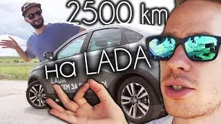 2500км на LADA Vesta CROSS 🚗 Панельки, литовский язык и стримы на Twitch.