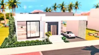 MODERN FAMILY HOME | Sims 4 Dream Home Decorator | NO CC | Stop Motion Build