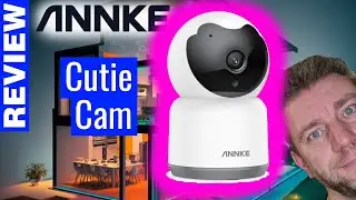 Cutie Cam: Annke Crater, IP camera for Tuya with Human detection, motion tracking, and presets