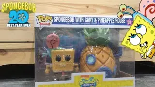 SpongeBob With Gary And Pineapple House Funko Pop Review