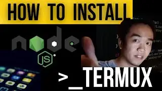 TERMUX - How to Install and Run Nodes.js Web Server | Paano mag-install nang Node.js