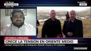 Said Chaya en CNN en Español, sobre los ataques cruzados entre Israel y Gaza