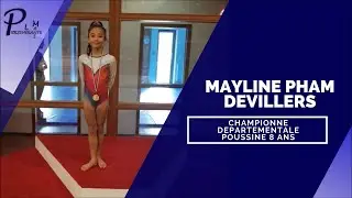 Mayline PHAM DEVILLERS (2012) Championne départementale en individuel et par équipe en poussine Perf