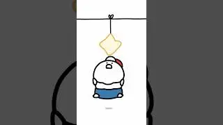 毎日パン食い競争 #動画の区切りがない動画 #お文具さん　#お文具のアニメ